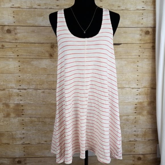 Lou & Grey Dresses & Skirts - Lou & Grey Striped Racerback Tank Dress